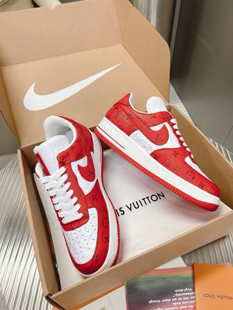 SNEAKERS AIR FORCE 1 X LOUIS VUITTON ROUGE