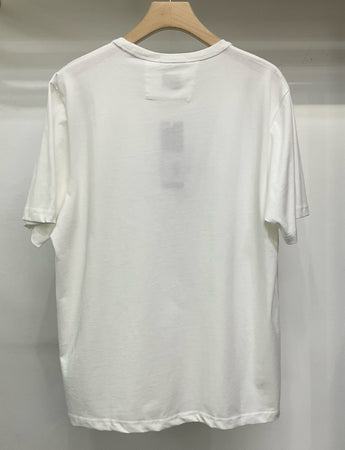 T-SHIRT CP COMPANY BLANC