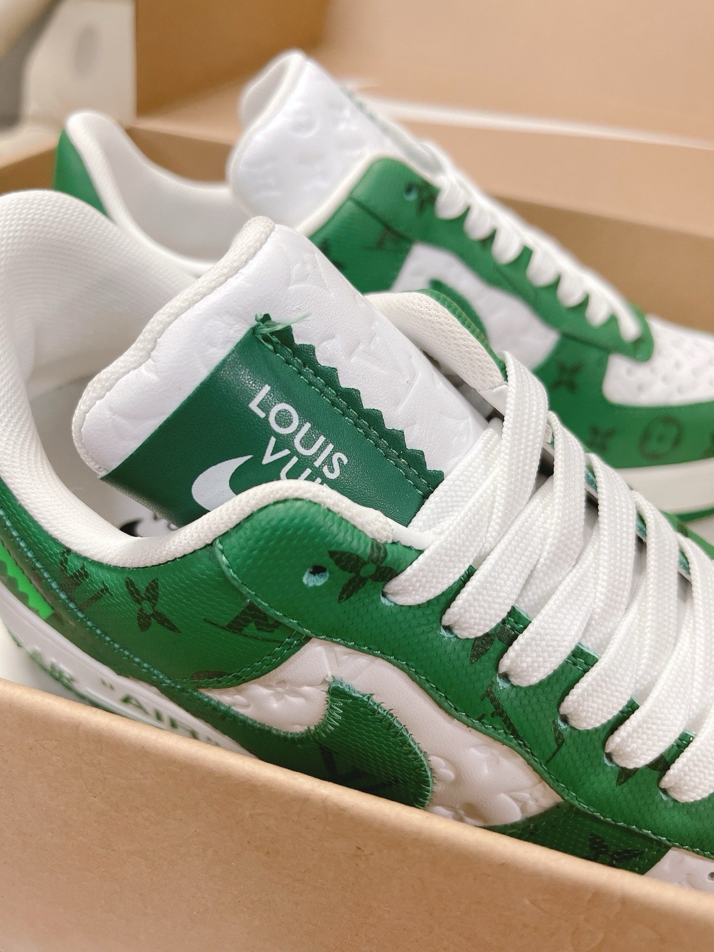 SNEAKERS AIR FORCE 1 X LOUIS VUITTON VERT