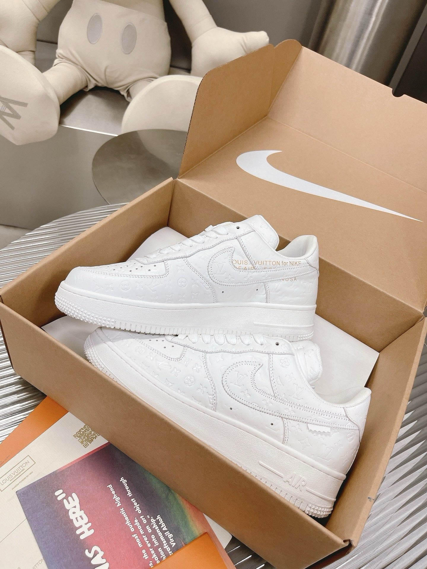 SNEAKERS AIR FORCE 1 X LOUIS VUITTON BLANC