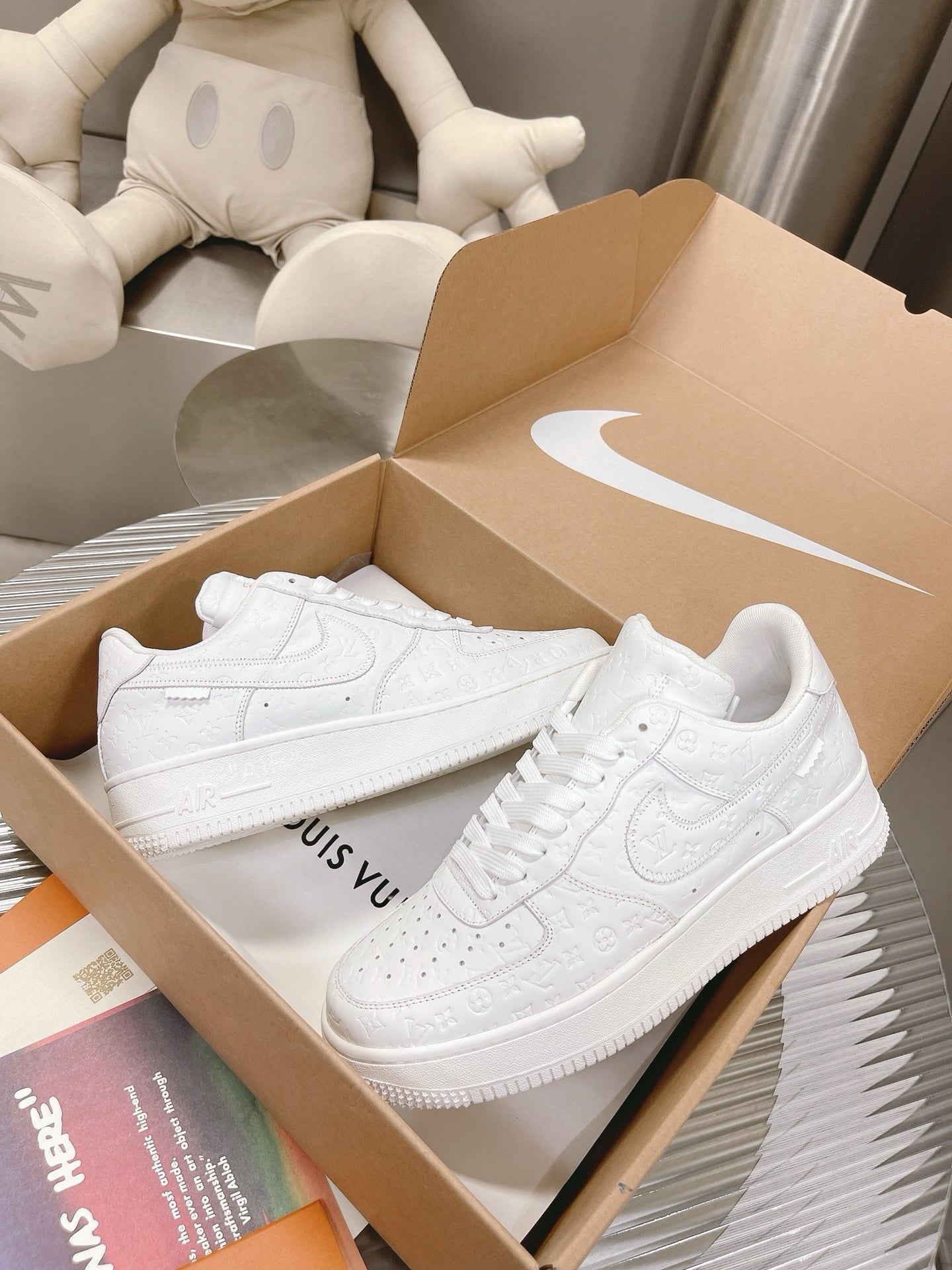 SNEAKERS AIR FORCE 1 X LOUIS VUITTON BLANC