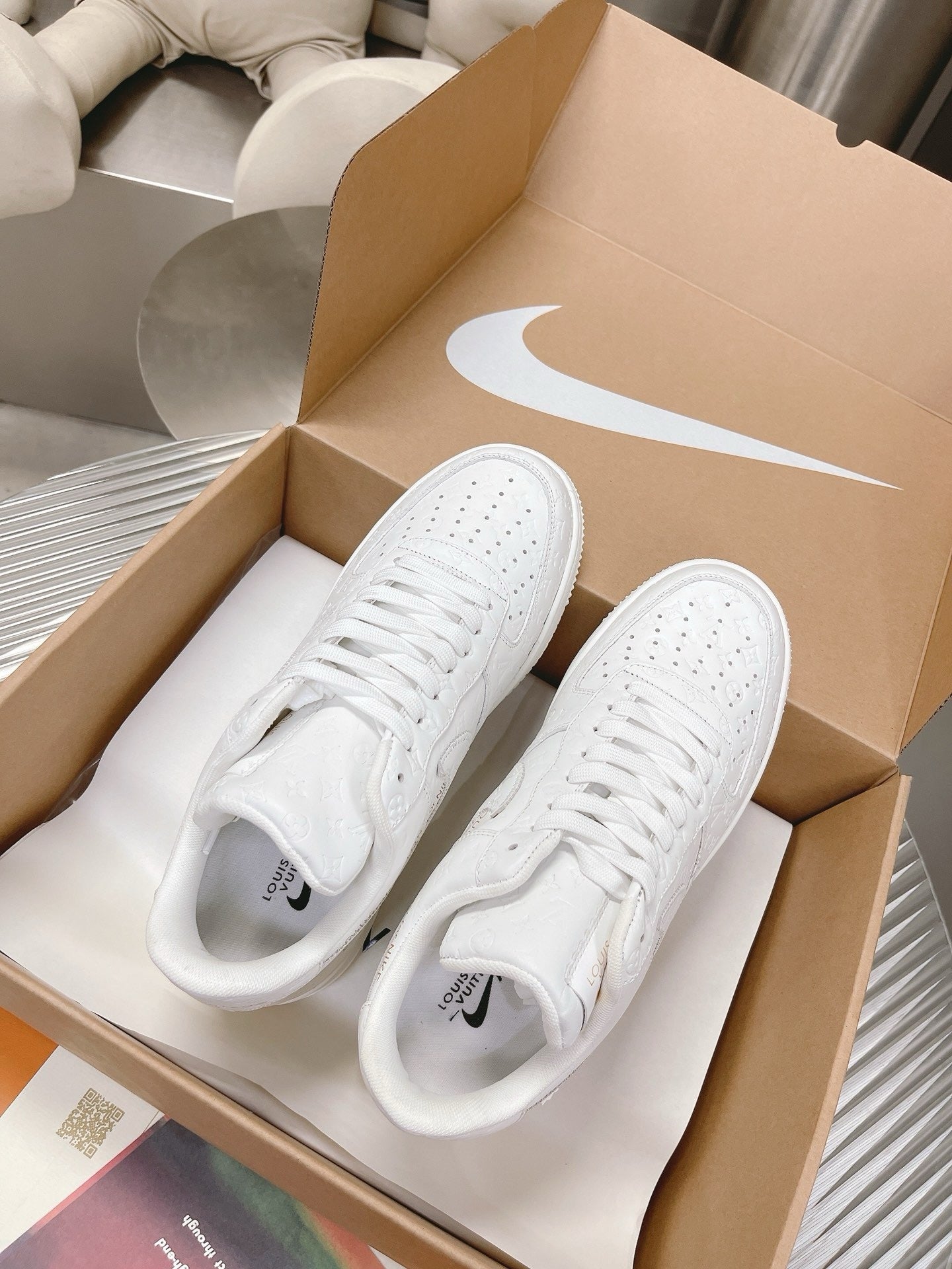 SNEAKERS AIR FORCE 1 X LOUIS VUITTON BLANC