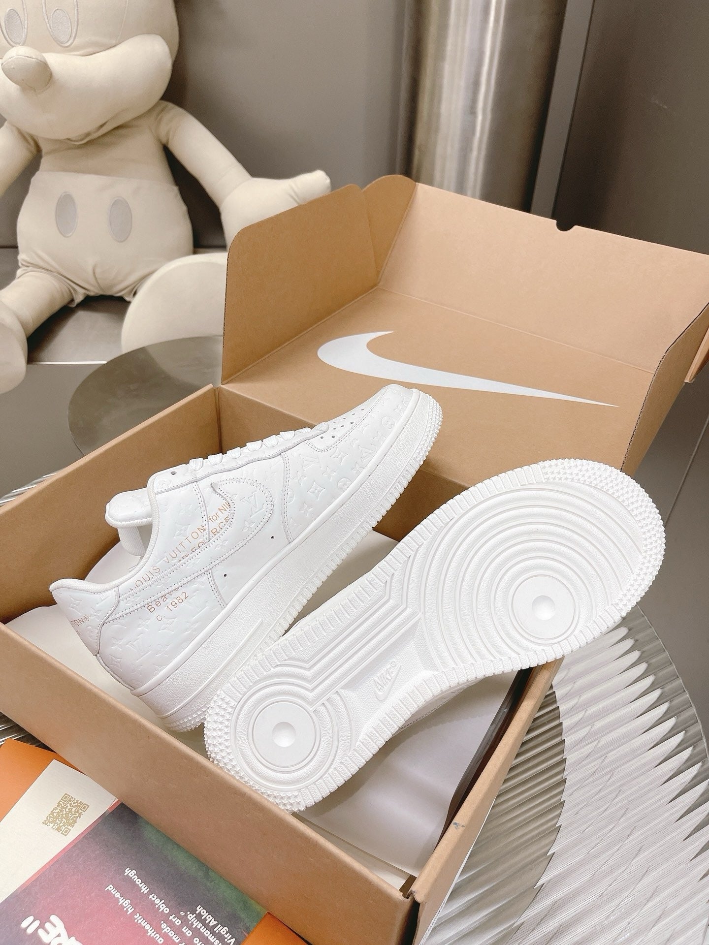 SNEAKERS AIR FORCE 1 X LOUIS VUITTON BLANC