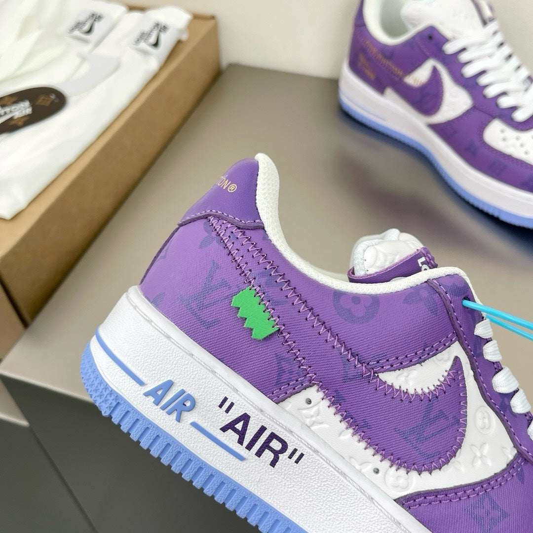 SNEAKERS AIR FORCE 1 X LOUIS VUITTON VIOLET