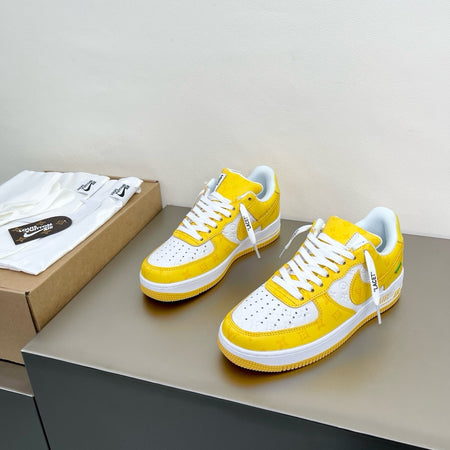 SNEAKERS AIR FORCE 1 X LOUIS VUITTON JAUNE