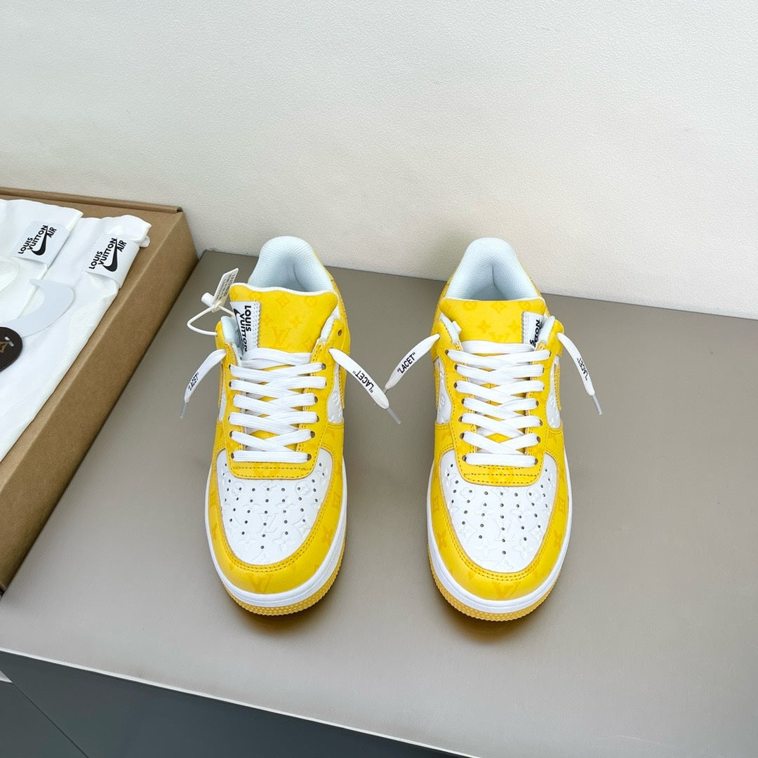 SNEAKERS AIR FORCE 1 X LOUIS VUITTON JAUNE