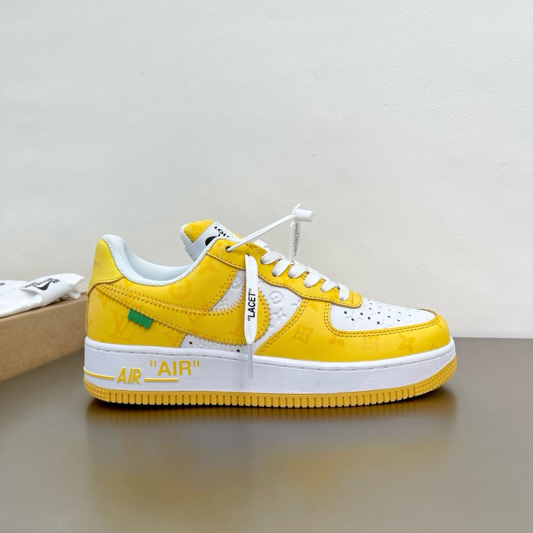 SNEAKERS AIR FORCE 1 X LOUIS VUITTON JAUNE