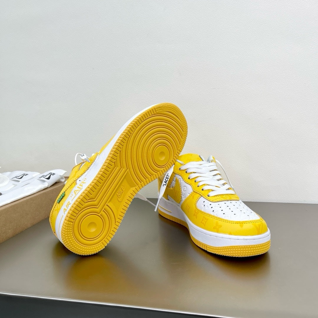 SNEAKERS AIR FORCE 1 X LOUIS VUITTON JAUNE