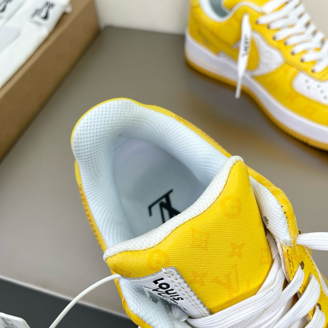 SNEAKERS AIR FORCE 1 X LOUIS VUITTON JAUNE