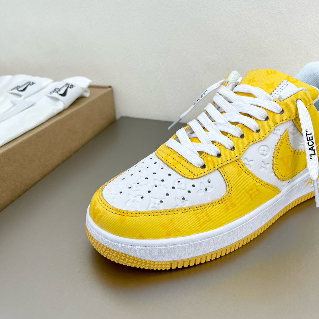SNEAKERS AIR FORCE 1 X LOUIS VUITTON JAUNE