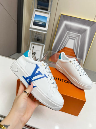 Sneakers Louis Vuitton Femme Time Out Bleu