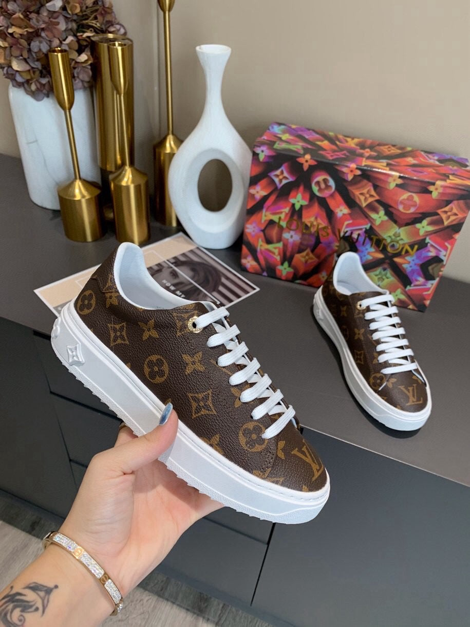 Sneakers Louis Vuitton Femme Time Out Damier