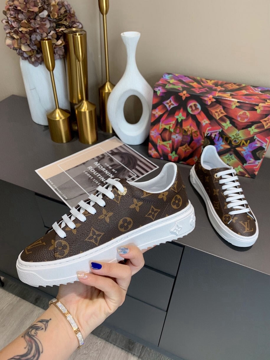 Sneakers Louis Vuitton Femme Time Out Damier