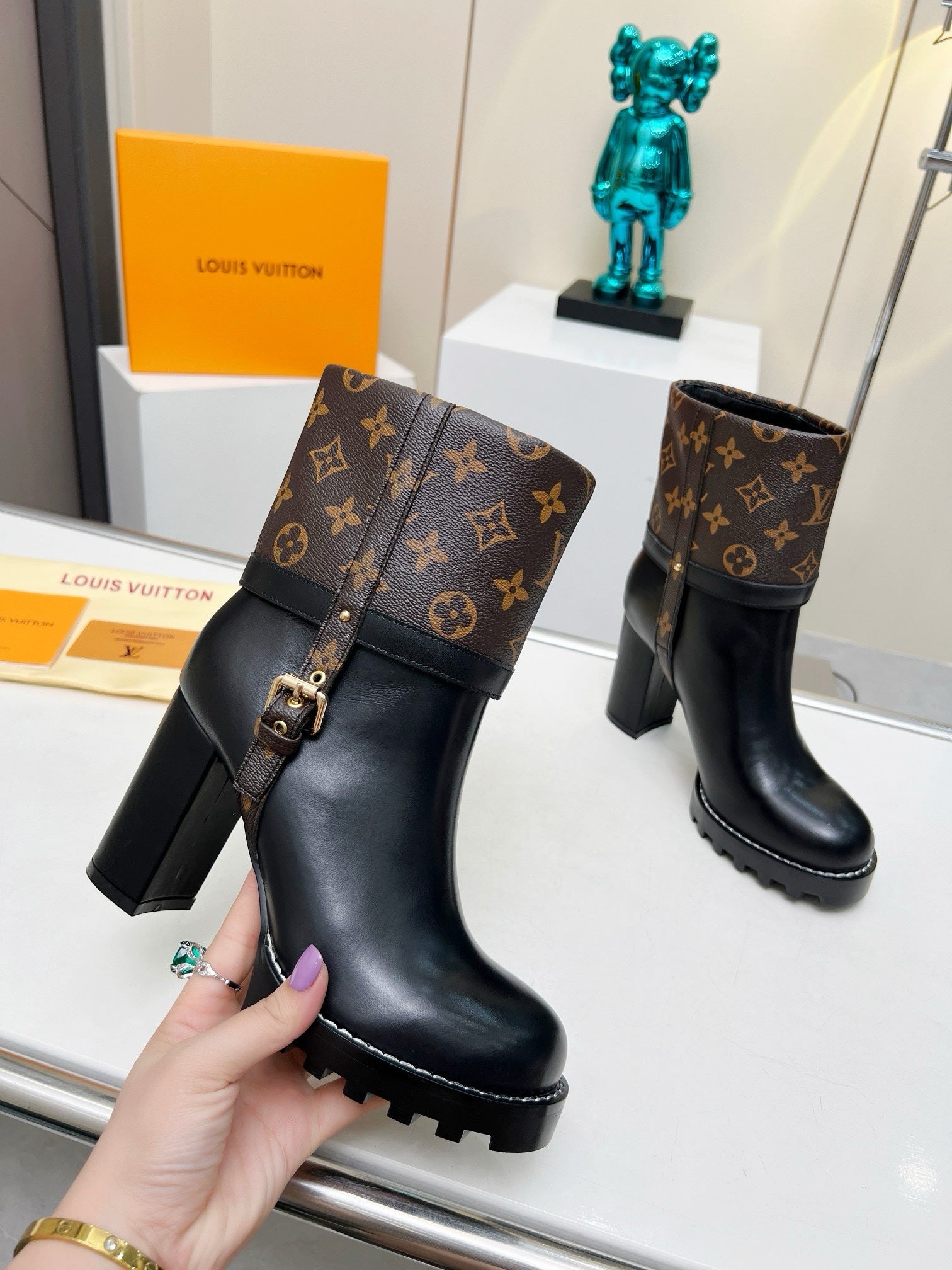 Bottes Louis Vuitton Femme